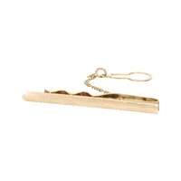 Tie clips Man in Gold 030626 FERMACRAVATTA